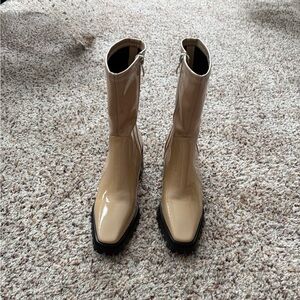 Stylish Tan Ankle Boots